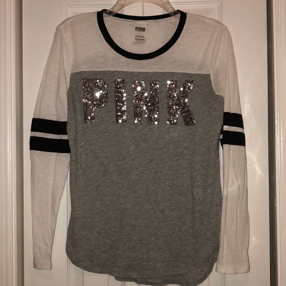 Pink Victoria’s Secret long sleeve shirt